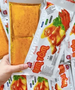 Snack Nem Tôm - Hương Vị Cay Cay Giòn Rụm, Đồ Ăn Vặt Tuổi Thơ